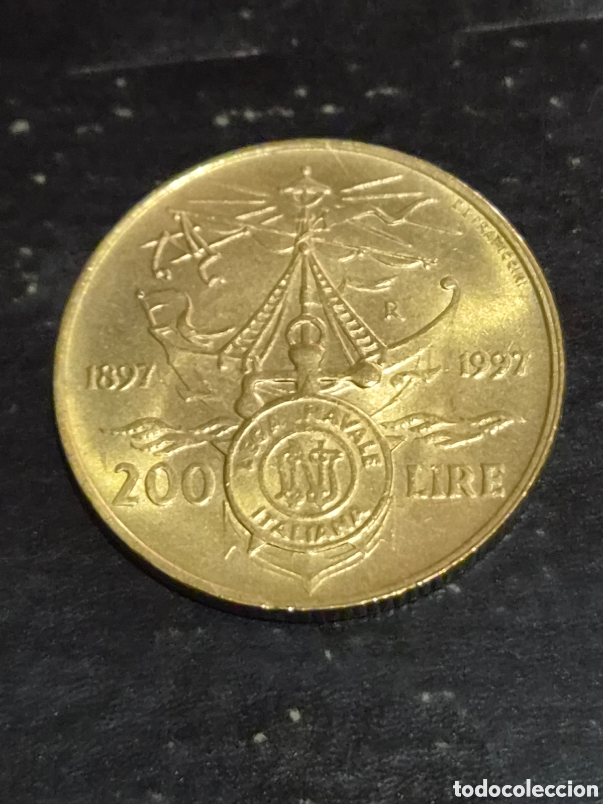 Monedas antiguas de Europa: MONEDA CONMEMORATIVA 200 LIRAS 1997 ITALIA