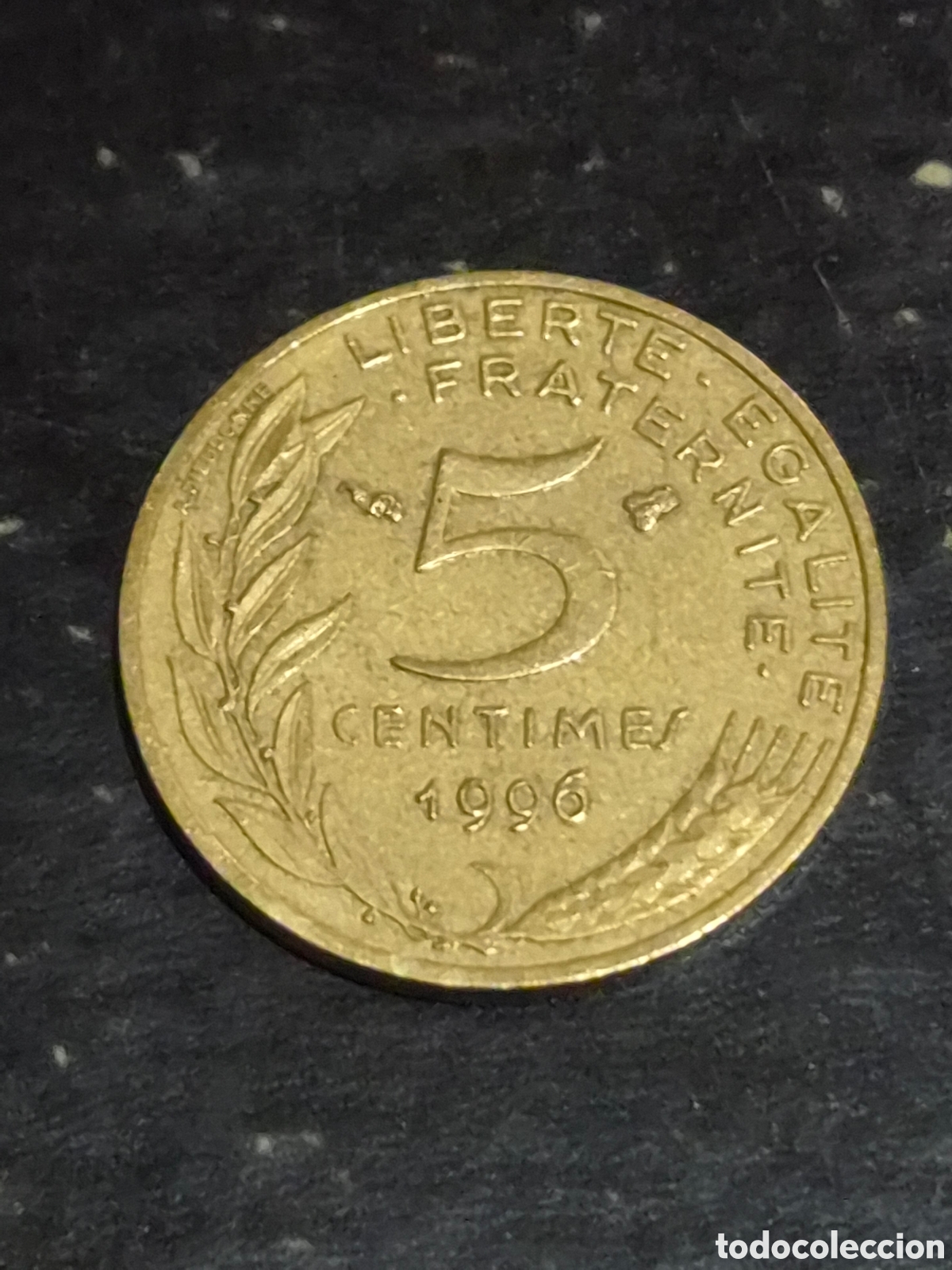 Monedas antiguas de Europa: MONEDA 5 C&Eacute;NTIMOS 1996 FRANCIA