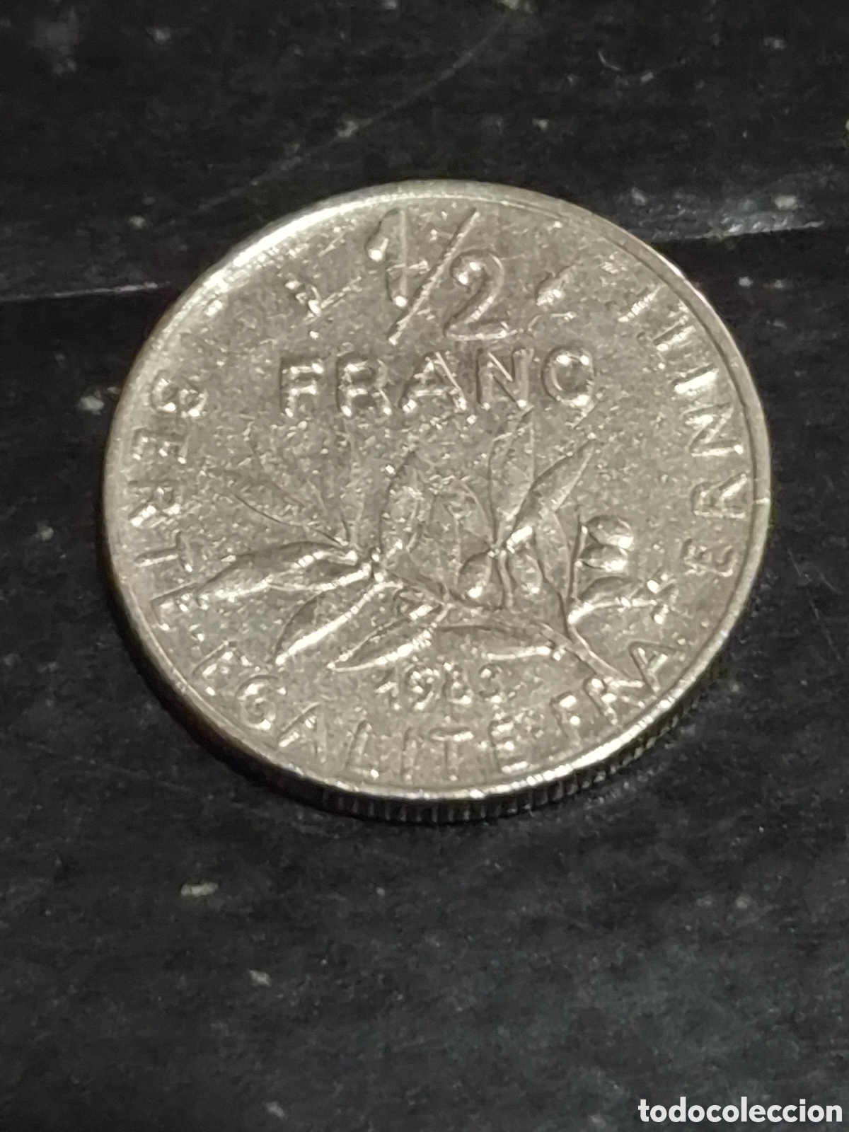 Monedas antiguas de Europa: MONEDA 1/2 FRANCO 1983 FRANCIA