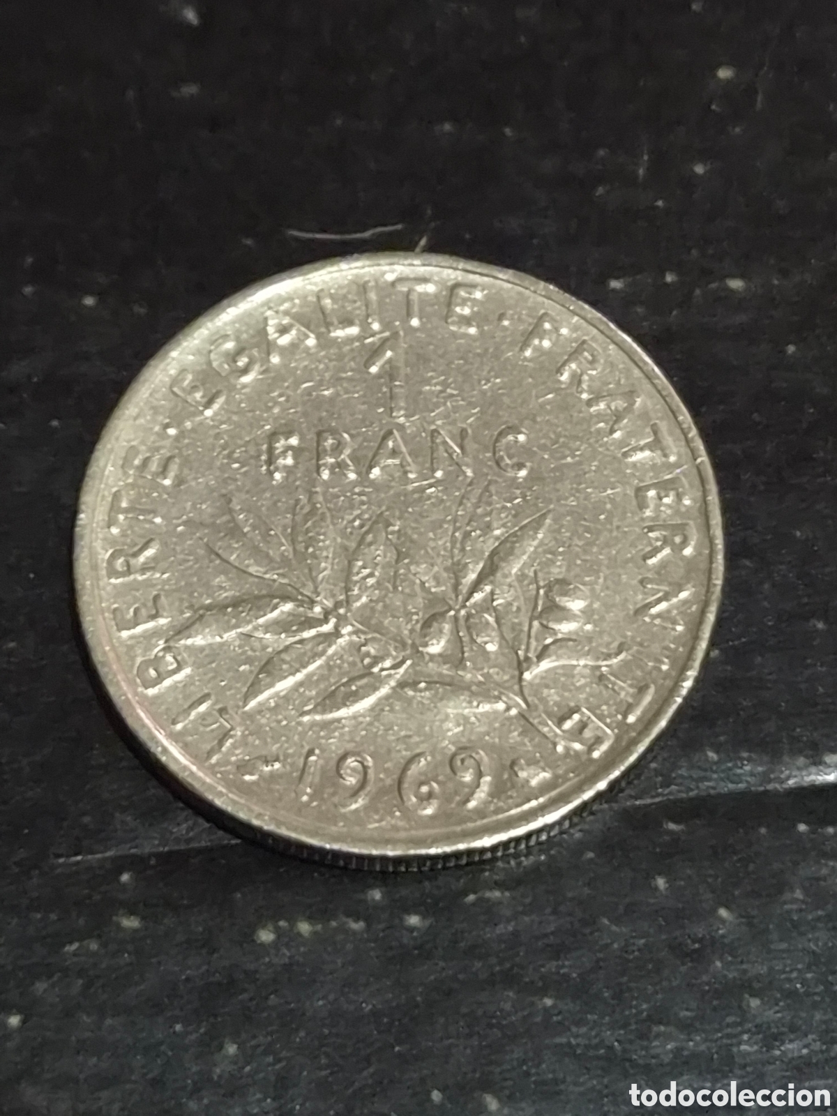 Monedas antiguas de Europa: MONEDA 1 FRANCO 1969 FRANCIA