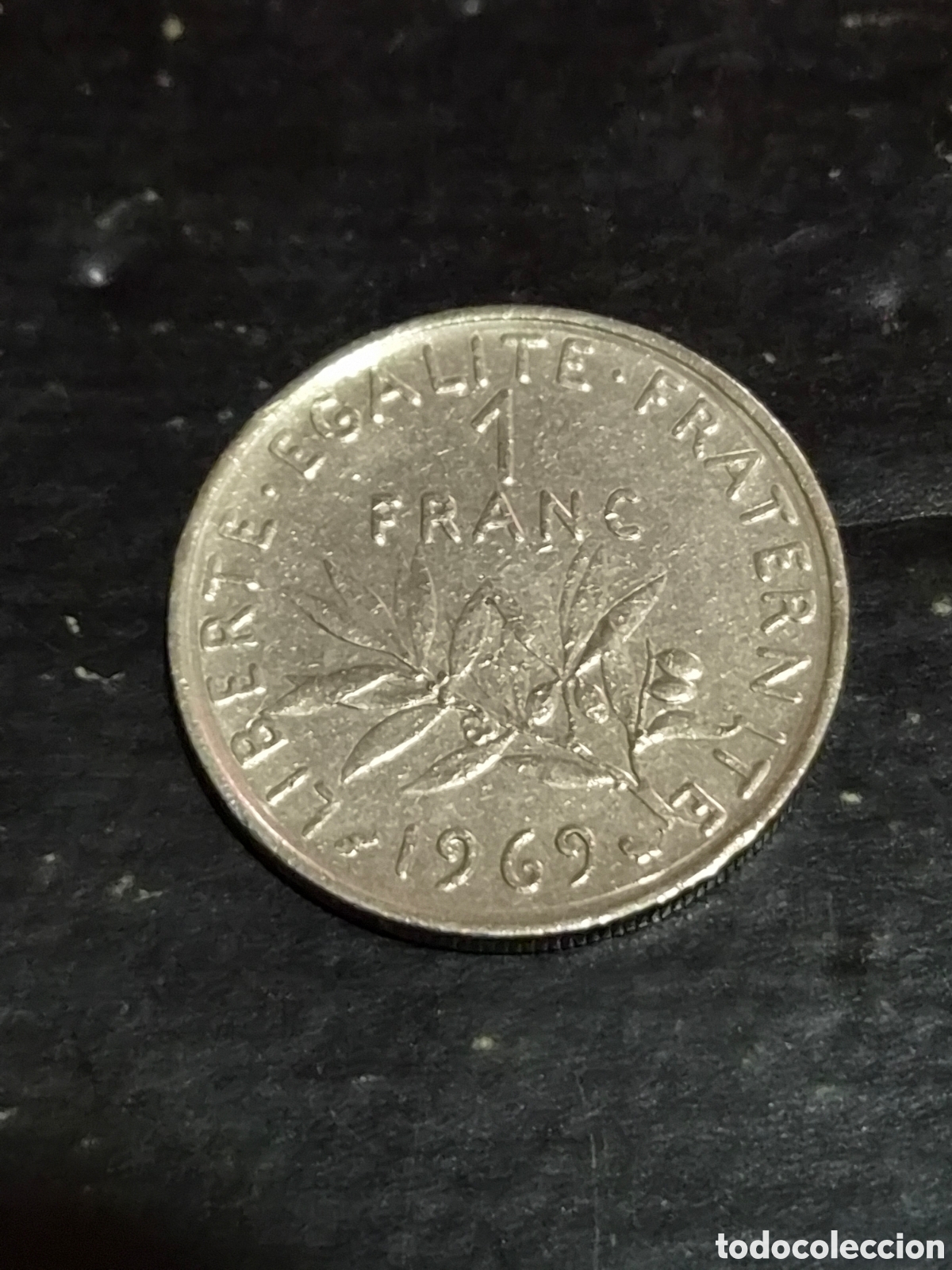 Monedas antiguas de Europa: MONEDA 1 FRANCO 1969 FRANCIA