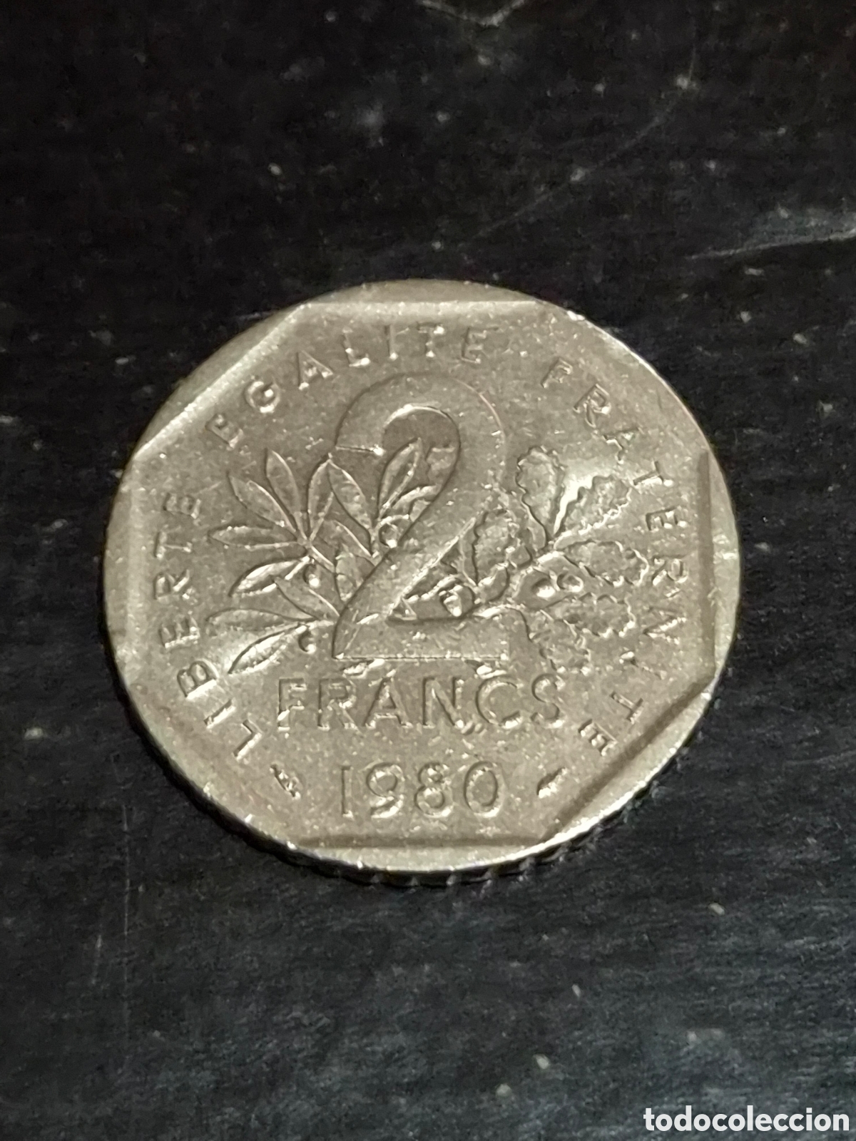 Monedas antiguas de Europa: MONEDA 2 FRANCOS 1980 FRANCIA
