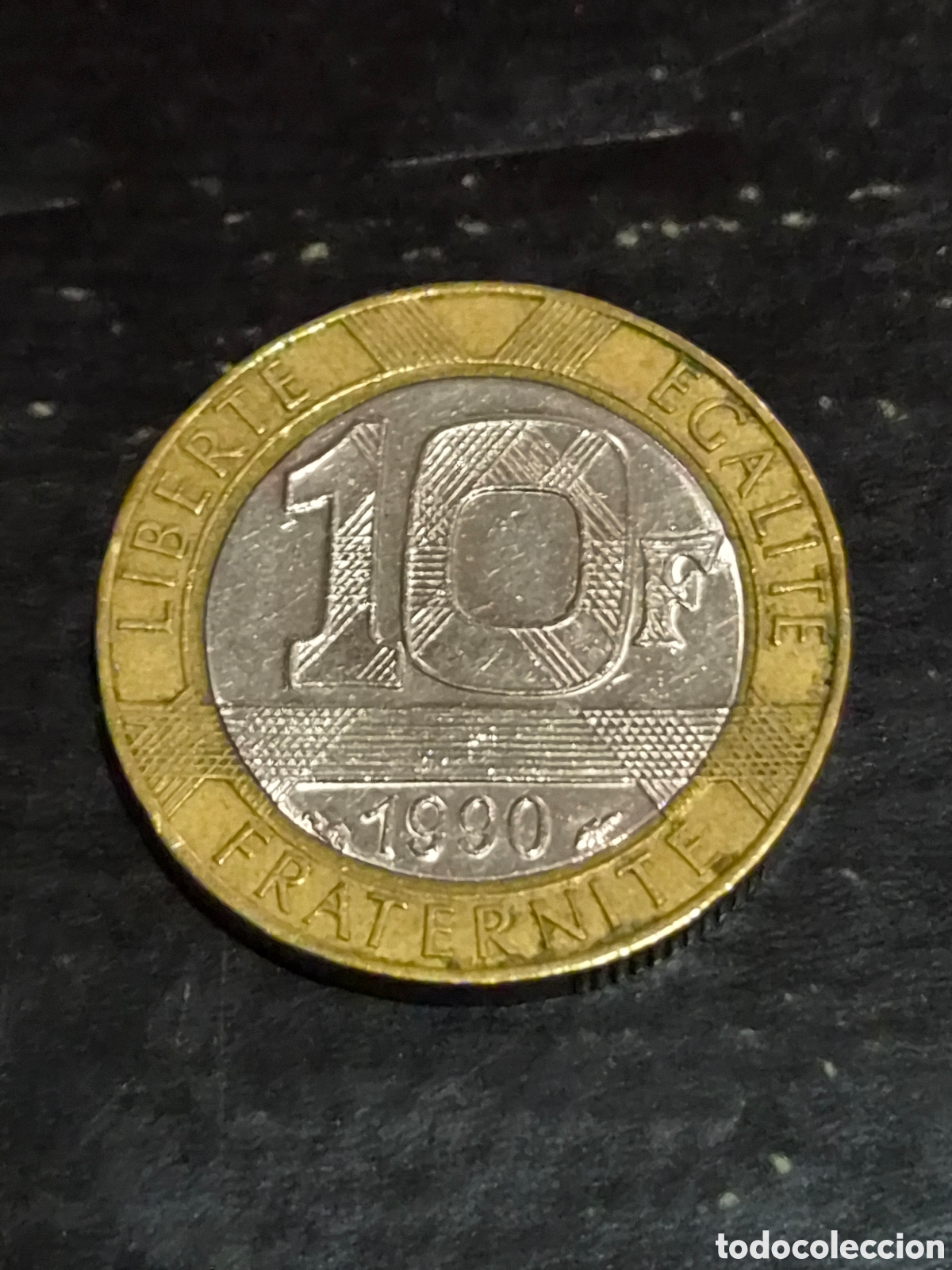 Monedas antiguas de Europa: MONEDA 10 FRANCOS 1990 FRANCIA
