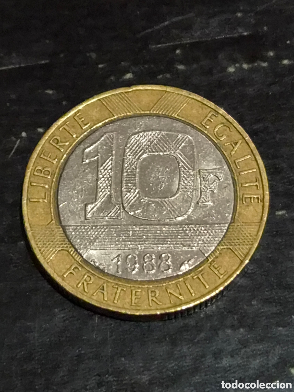 Monedas antiguas de Europa: MONEDA 10 FRANCOS 1988 FRANCIA