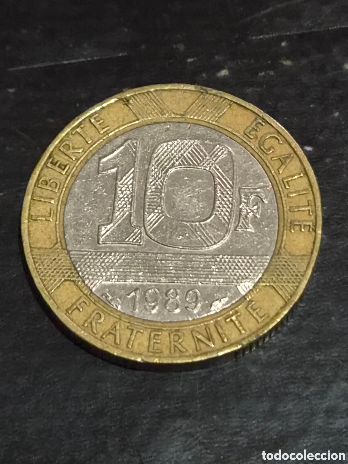 Monedas antiguas de Europa: MONEDA 10 FRANCOS 1989 FRANCIA