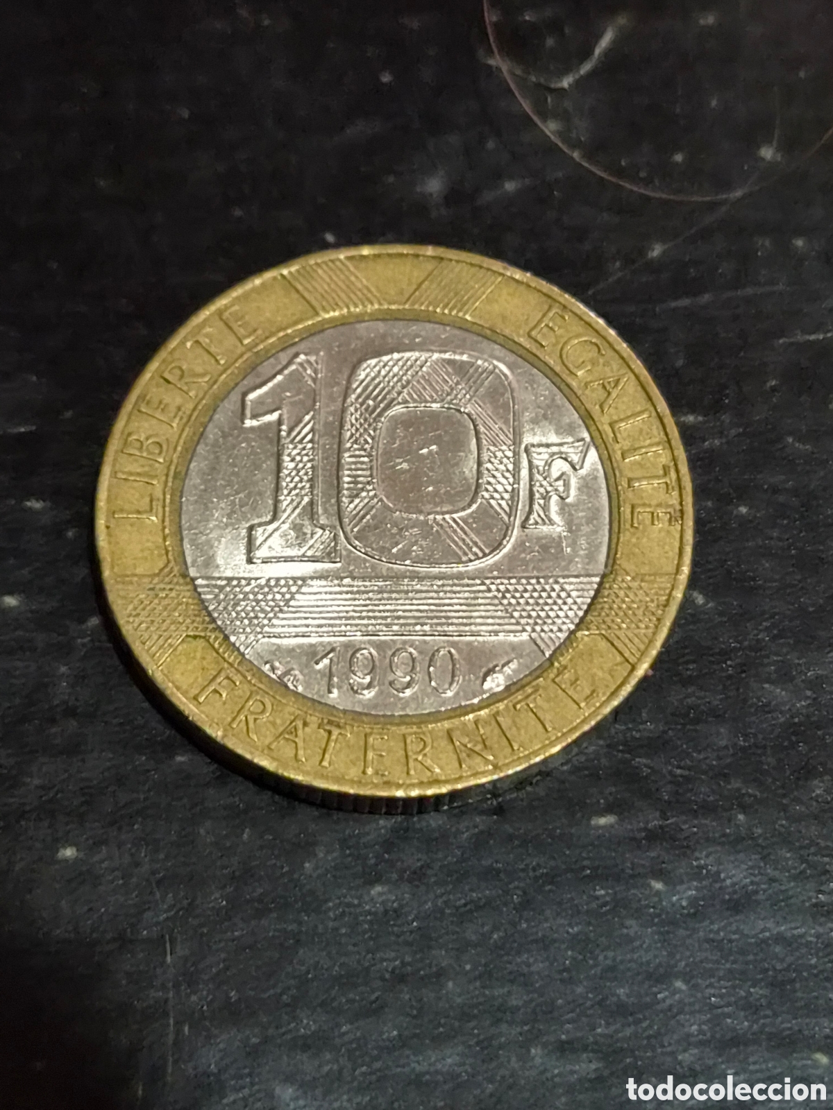 Monedas antiguas de Europa: MONEDA 10 FRANCOS 1990 FRANCIA