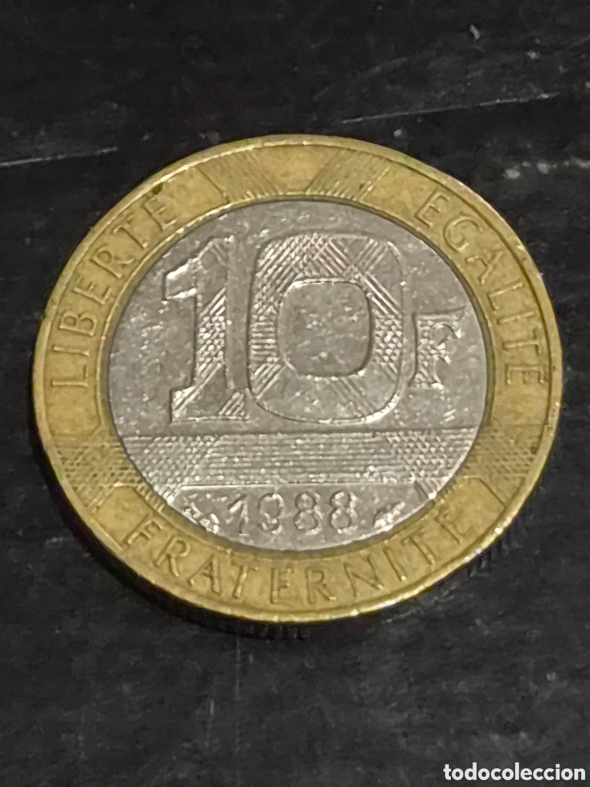 Monedas antiguas de Europa: MONEDA 10 FRANCOS 1988 FRANCIA