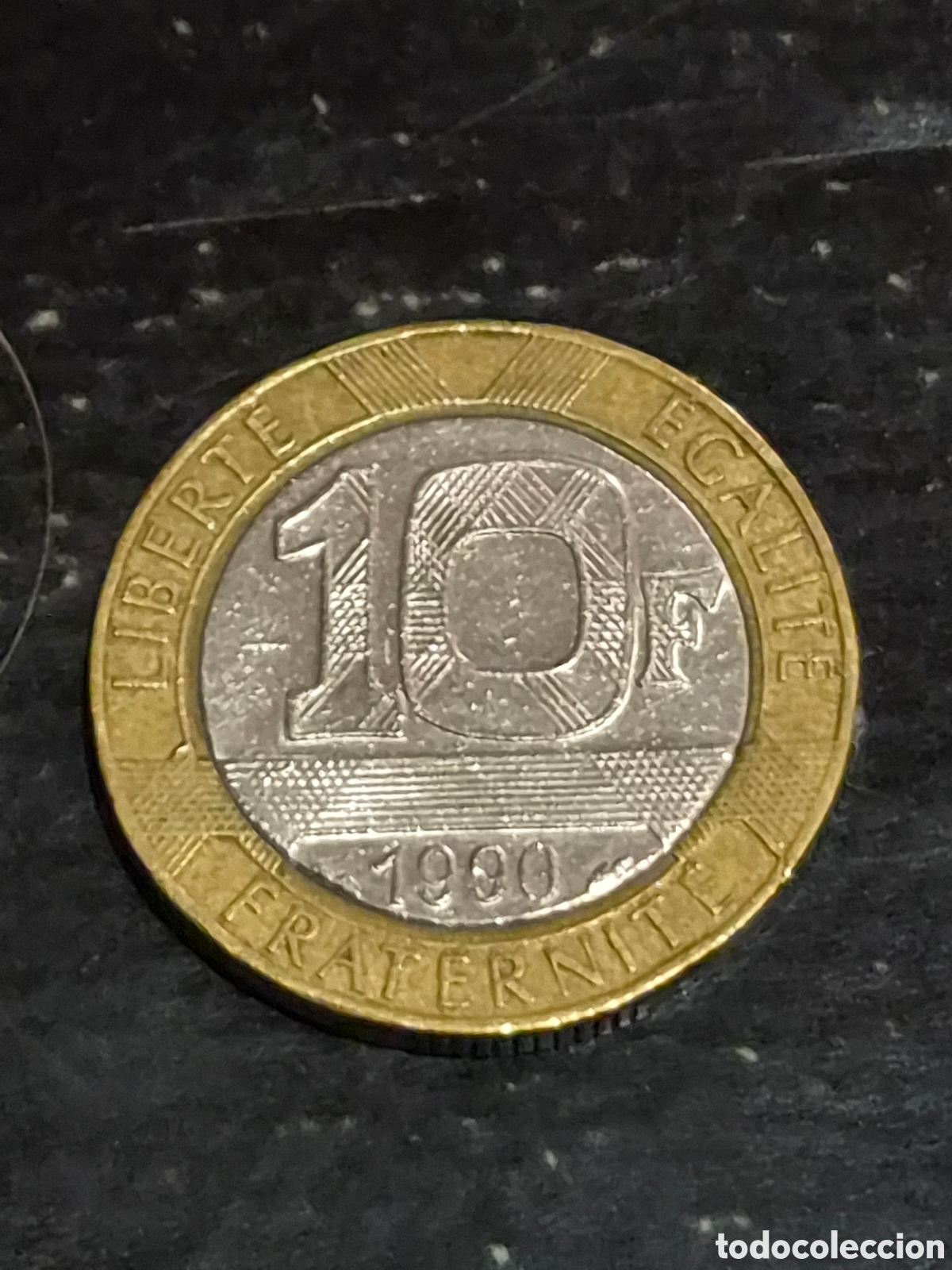 Monedas antiguas de Europa: MONEDA 10 FRANCOS 1990 FRANCIA