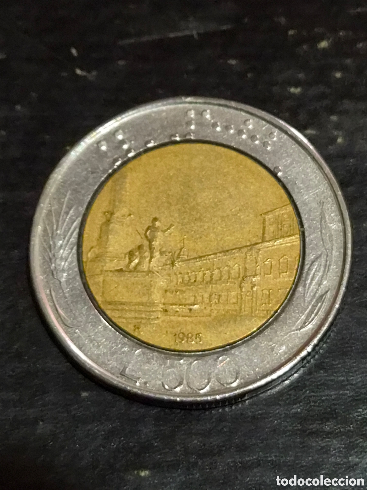 Monedas antiguas de Europa: MONEDA 500 LIRAS 1985 ITALIA