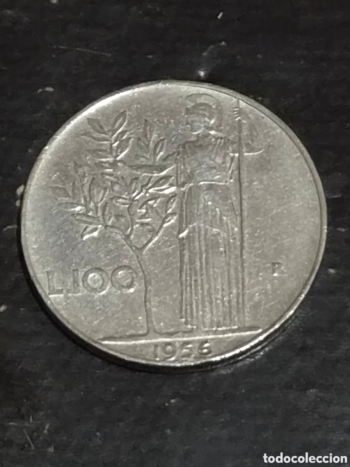 Monedas antiguas de Europa: MONEDA 100 LIRAS 1956 ITALIA