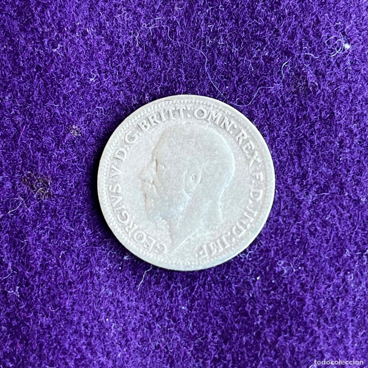 Monedas antiguas de Europa: MONEDA DE PLATA GRAN BRETA&Ntilde;A. JORGE V. 1931. SIX PENCE. 6 PENIQUES. 2,85GR DE LEY 0,500. ORIGINAL.