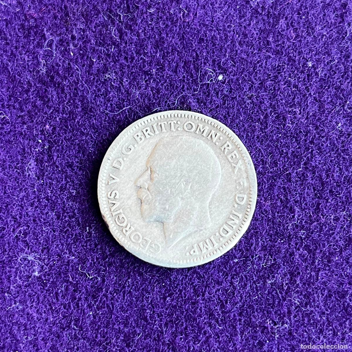 Monedas antiguas de Europa: MONEDA DE PLATA GRAN BRETA&Ntilde;A. JORGE V. 1935. SIX PENCE. 6 PENIQUES. 2,85GR DE LEY 0,500. ORIGINAL.