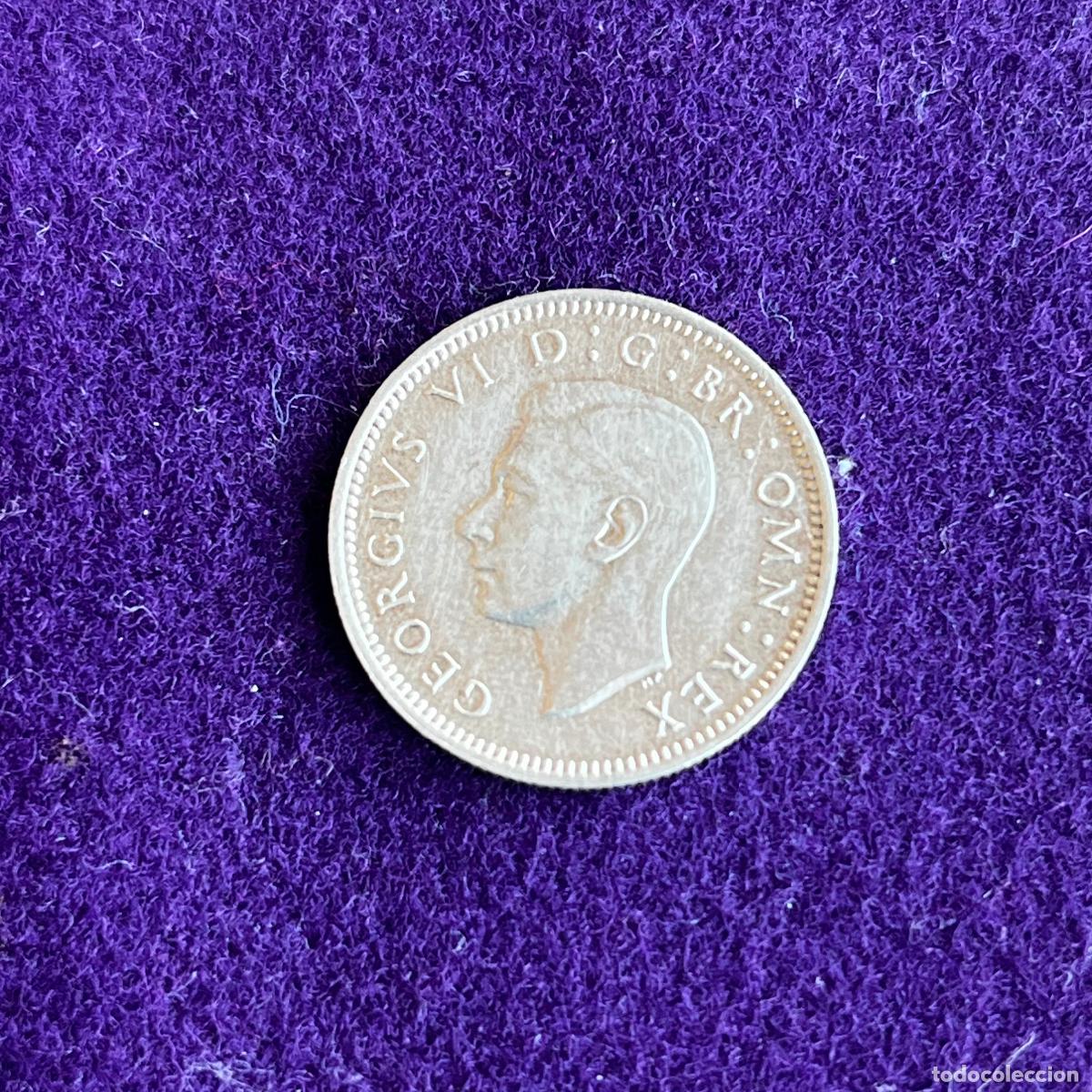 Monedas antiguas de Europa: MONEDA DE PLATA GRAN BRETA&Ntilde;A. JORGE VI. 1937. SIX PENCE. 6 PENIQUES. 2,85GR DE LEY 0,500. ORIGINAL.