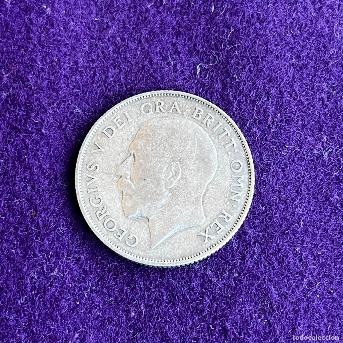Monedas antiguas de Europa: MONEDA DE PLATA GRAN BRETA&Ntilde;A. 1 SHILLING-CHELIN. JORGE V. 1921. 5,60 GR LEY 0,500.