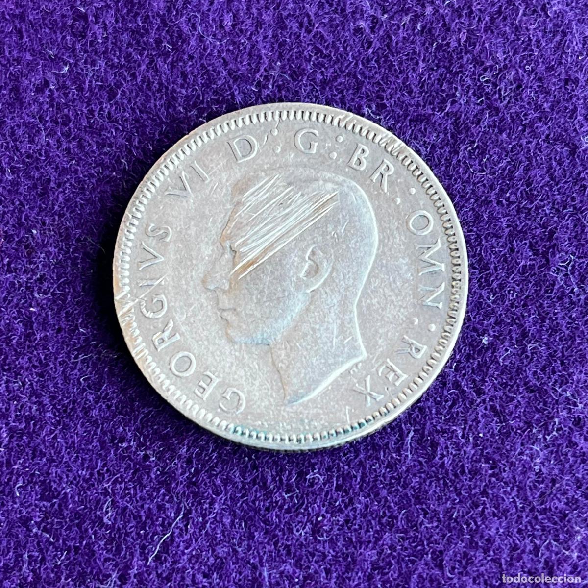 Monedas antiguas de Europa: MONEDA DE PLATA GRAN BRETA&Ntilde;A. 1 SHILLING-CHELIN. JORGE V. 1943. 5,60 GR LEY 0,500.