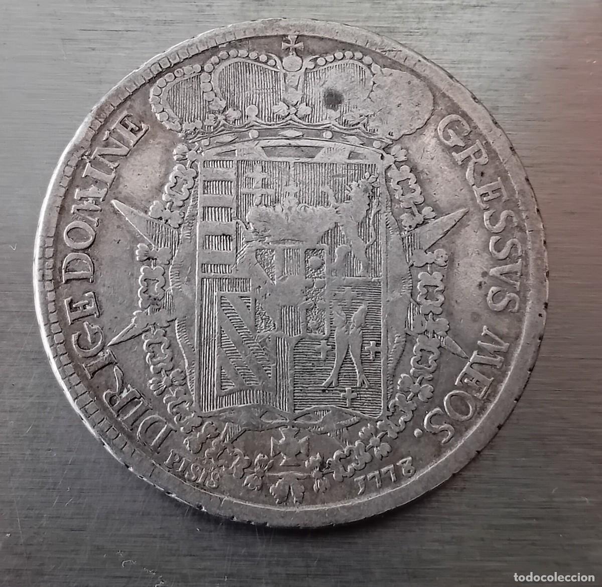 Monedas antiguas de Europa: FRANCESCONE 1778 TOSCANA