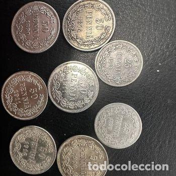 Monedas antiguas de Europa: LOTE 53 Monedas de Plata de Finlandia Imperial (1901-1917) - Incluye A&ntilde;os Clave