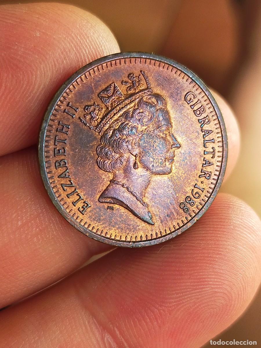 Monedas antiguas de Europa: MONEDA DE 2 DOS PENIQUES PENCE 1988 GIBRALTAR MUY BUENA CONSERVACION