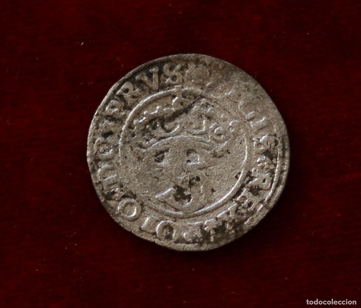 Monedas antiguas de Europa: SOLIDO 1529 PRUSIA REAL. RARA