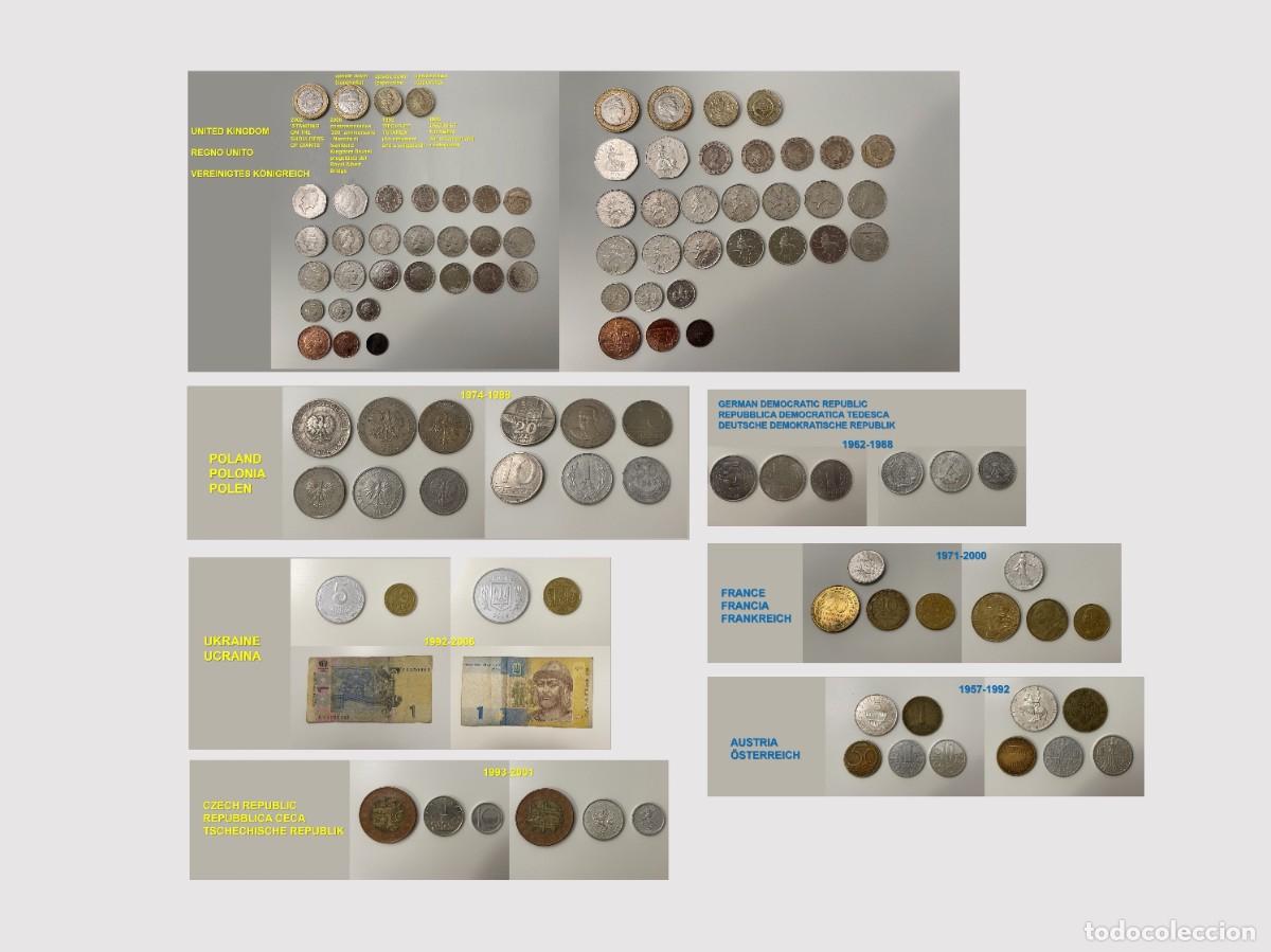 Monedas antiguas de Europa: Lotto 54 monete Europa 20-21 secoli / Lot 54 coins Europe 20-21 centuries