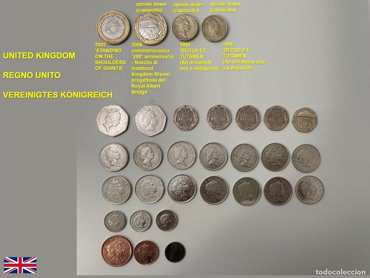 Monedas antiguas de Europa: Monete Regno Unito Gran Bretagna Inghilterra / M&uuml;nzen Gro&szlig;britannien England