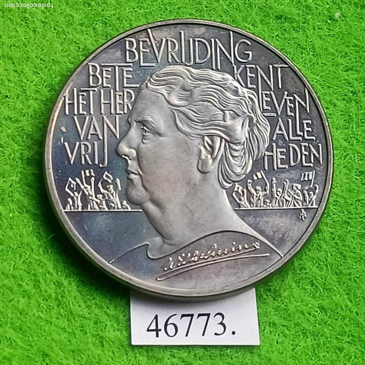 Monedas antiguas de Europa: Holanda 10 ecu 1995, Paises Bajos