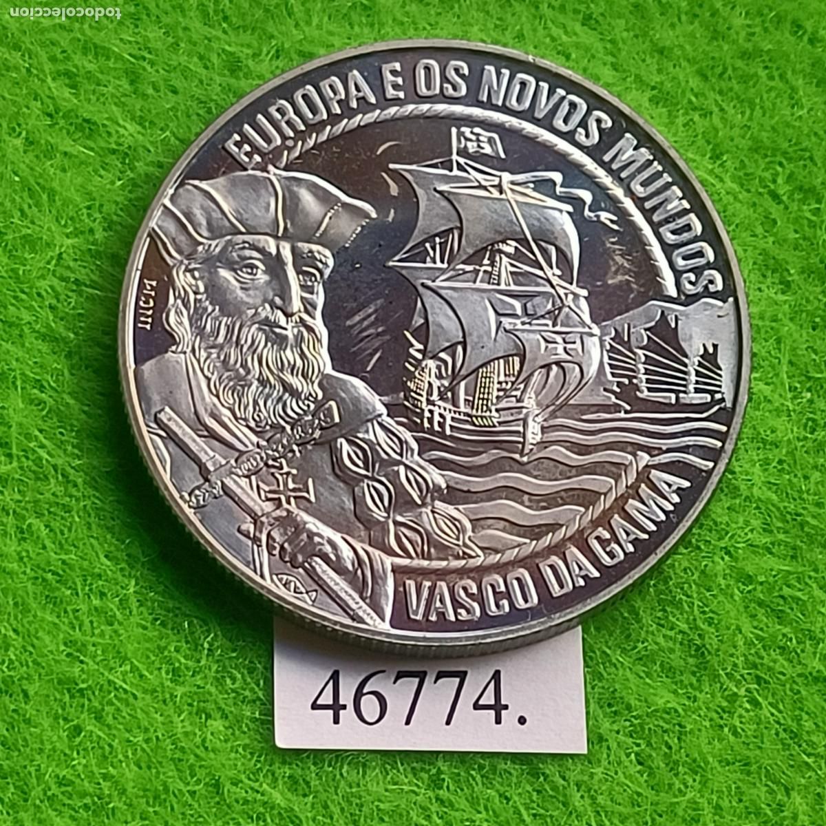 Monedas antiguas de Europa: Portugal 2,5 ecu 1995, Vasco da Gama