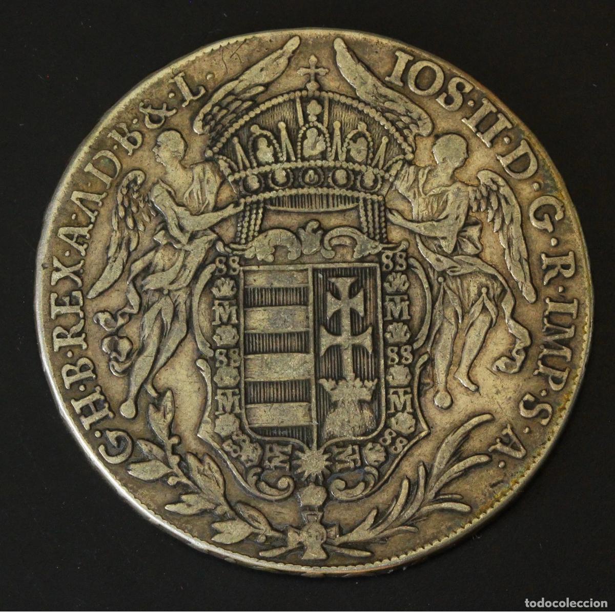 Monedas antiguas de Europa: TALER 1783 HUNGRIA. CECA KREMNICA, ESLOVAQUIA