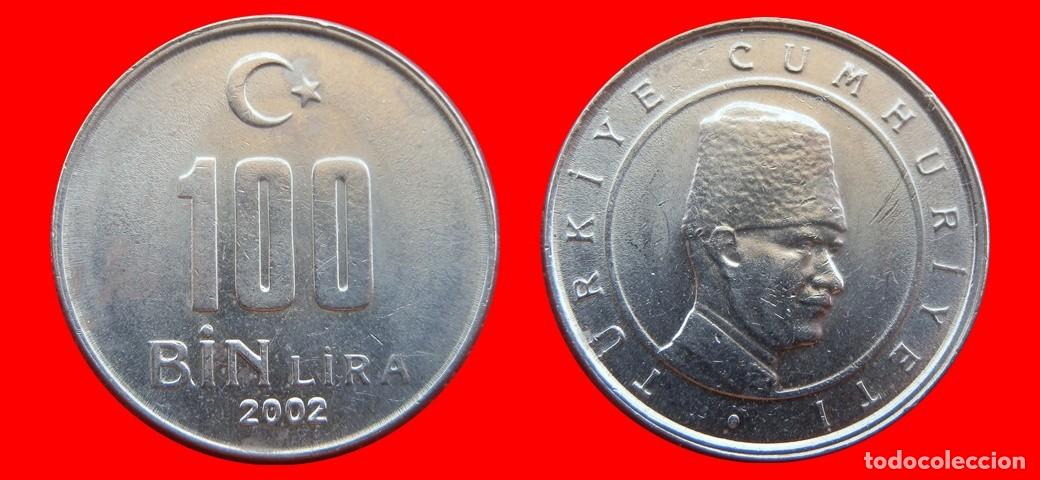 Monedas antiguas de Europa: 100000 LIRA 2002 TURQUIA-150888