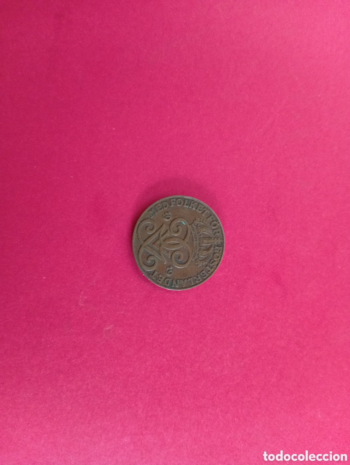 Monedas antiguas de Europa: 2 ore de Suecia 1919
