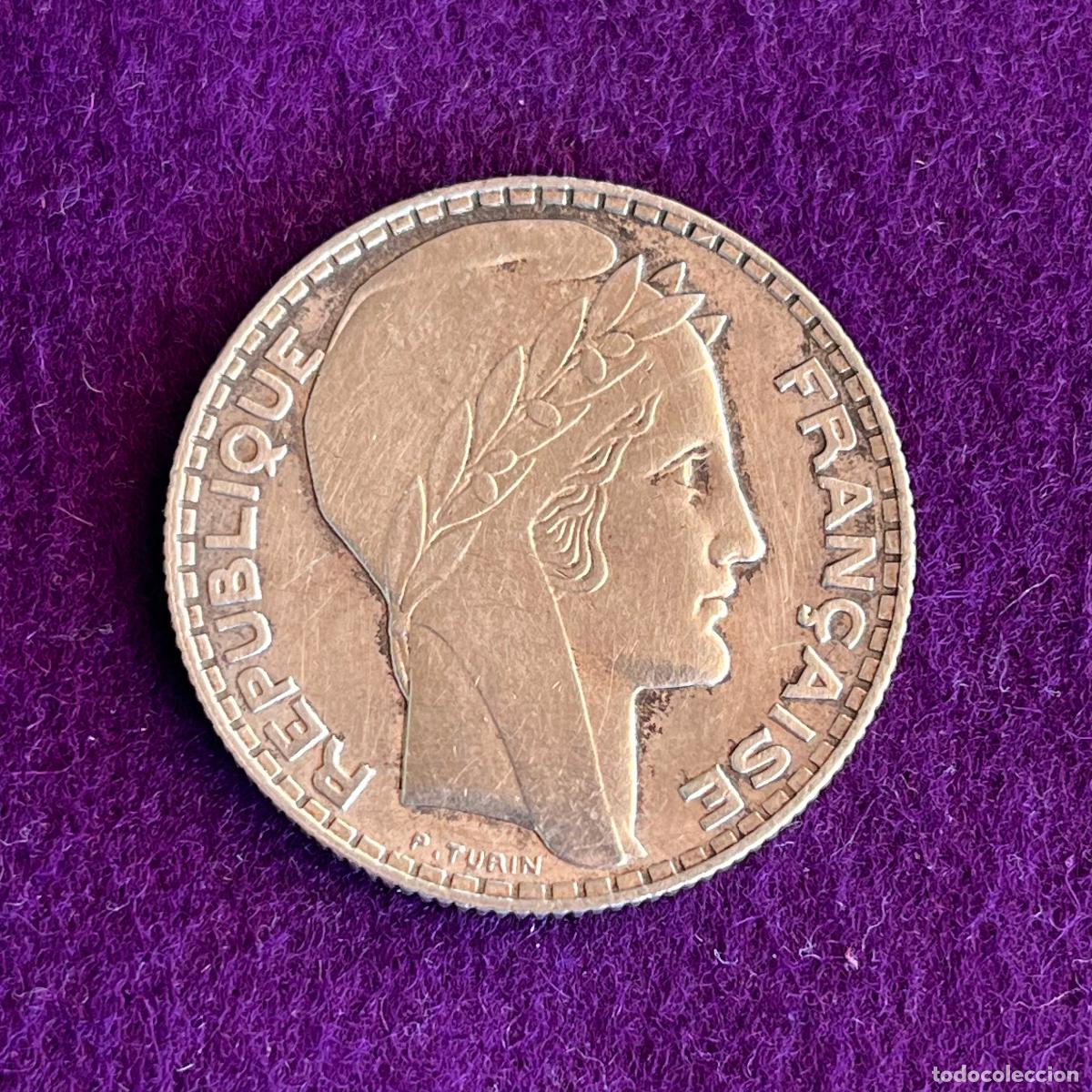 Monedas antiguas de Europa: MONEDA DE PLATA DE FRANCIA. 10 FRANCOS. 1932. 10 GR. LEY 680. ORIGINAL.