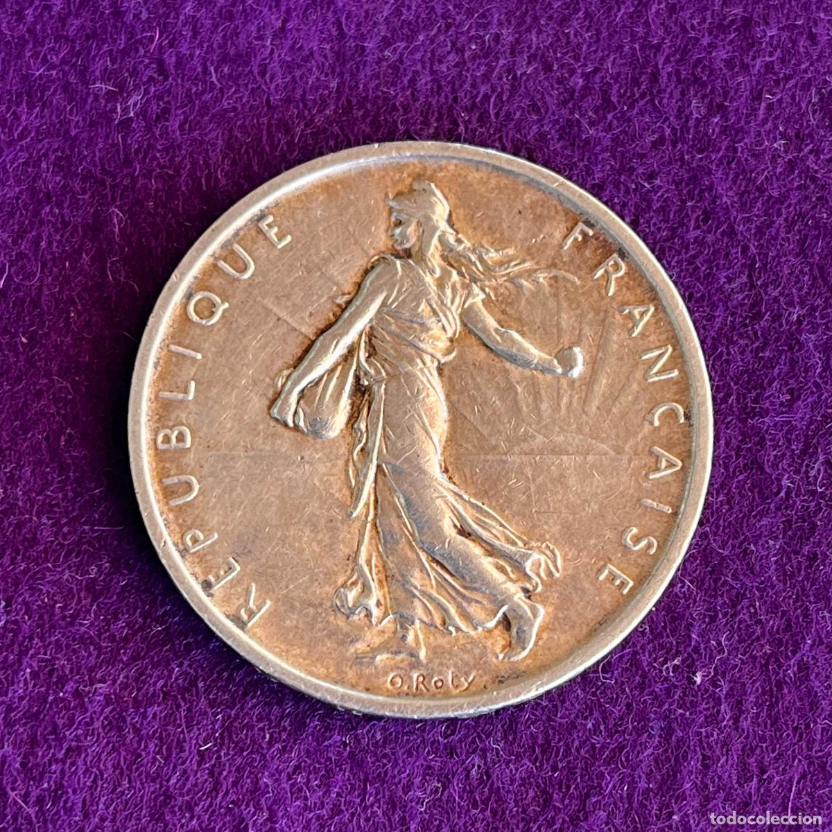 Monedas antiguas de Europa: MONEDA DE PLATA DE FRANCIA. 5 FRANCOS. 1960. 12 GR. LEY 835. ORIGINAL.