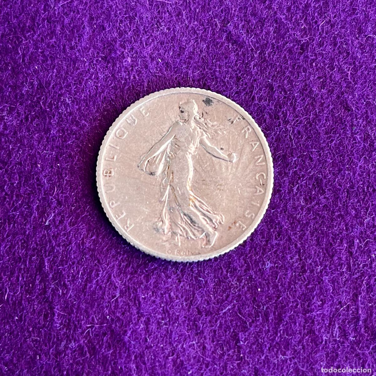 Monedas antiguas de Europa: MONEDA DE PLATA DE FRANCIA. 1 FRANCO. 1902. 5 GR. LEY 835. ORIGINAL.
