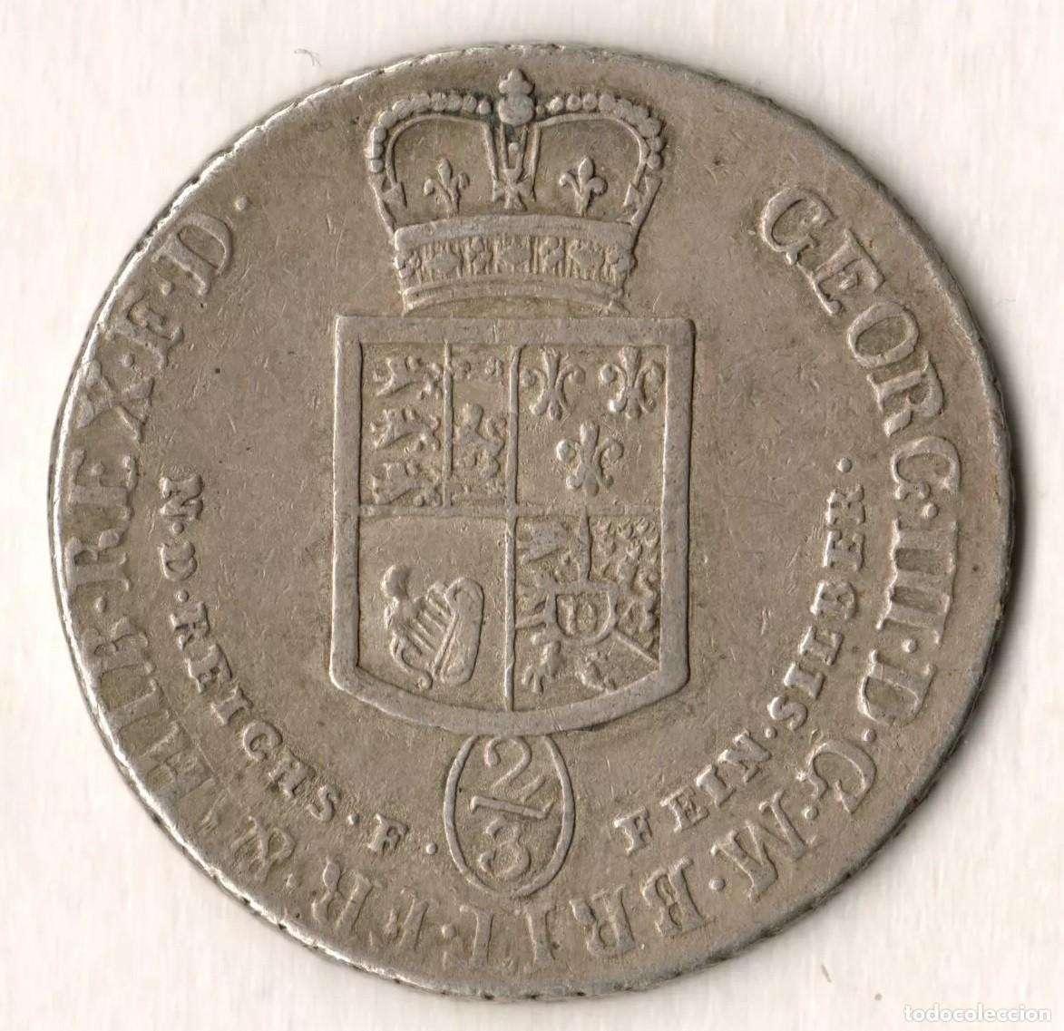 Monedas antiguas de Europa: 24 MARIENGROSCHEN, 2/3 DE THALER, GULDEN 1799 BRUNSWICK-LUNEBURGO-CALENBERG-HANNOVER