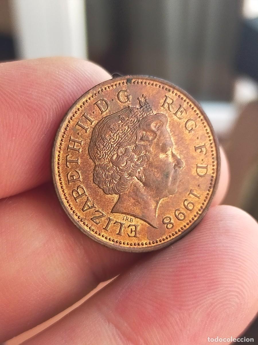 Monedas antiguas de Europa: MONEDA DE 2 DOS PENIQUES PENCE 1998 REINO UNIDO INGLATERRA GRAN BRETA&Ntilde;A UK EXCELENTE CONSERVACION