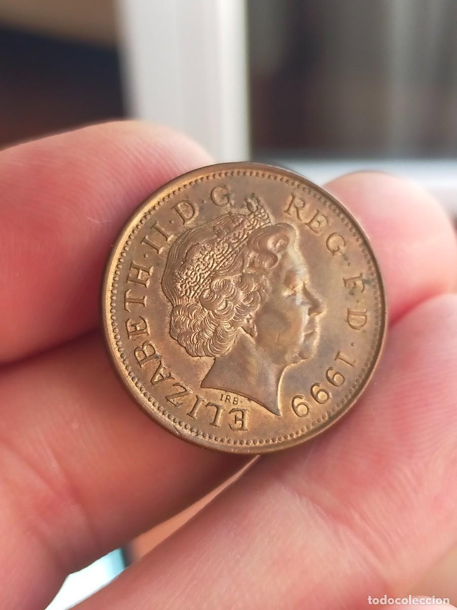Monedas antiguas de Europa: MONEDA DE 2 DOS PENIQUES PENCE 1999 REINO UNIDO INGLATERRA GRAN BRETA&Ntilde;A UK EXCELENTE CONSERVACION