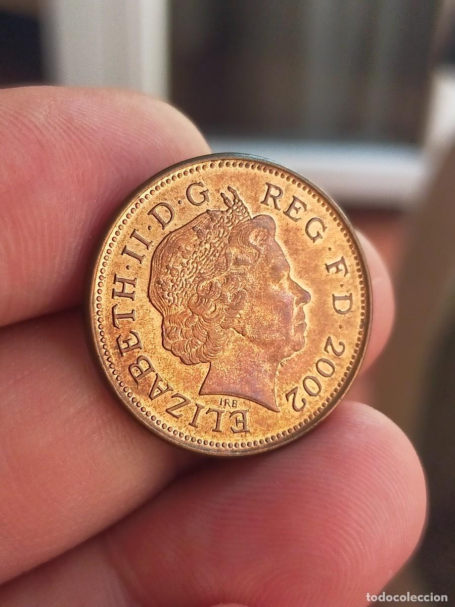 Monedas antiguas de Europa: MONEDA DE 2 DOS PENIQUES PENCE 2002 REINO UNIDO INGLATERRA GRAN BRETA&Ntilde;A UK EXCELENTE CONSERVACION