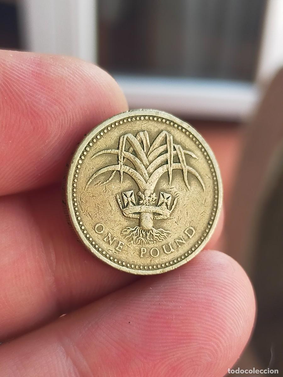 Moedas antigas da Europa: MONEDA DE 1 UNA LIBRA POUND 1985 REINO UNIDO INGLATERRA GRAN BRETA&Ntilde;A UK BUENA CONSERVACION