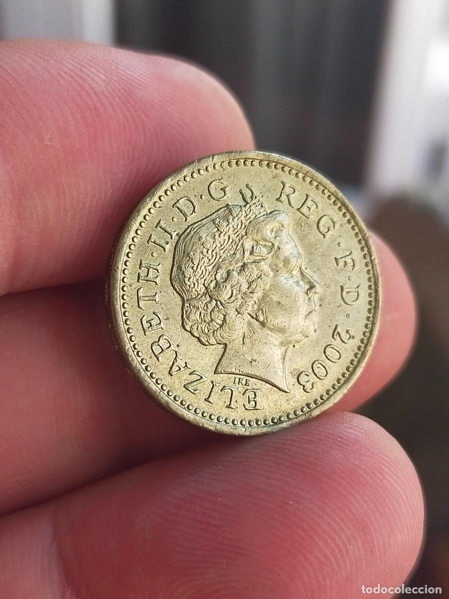 Monedas antiguas de Europa: MONEDA DE 1 UNA LIBRA POUND 2003 REINO UNIDO INGLATERRA GRAN BRETA&Ntilde;A UK BUENA CONSERVACION