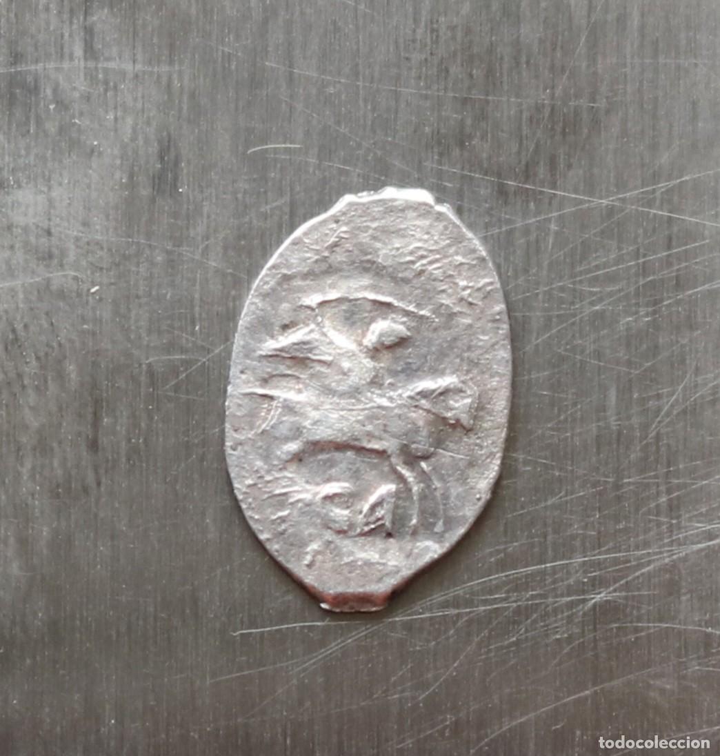 Monedas antiguas de Europa: DENGA DE PSKOV 1510-1520 PRINCIPADO DE MOSCU. BASILIO III. RARA