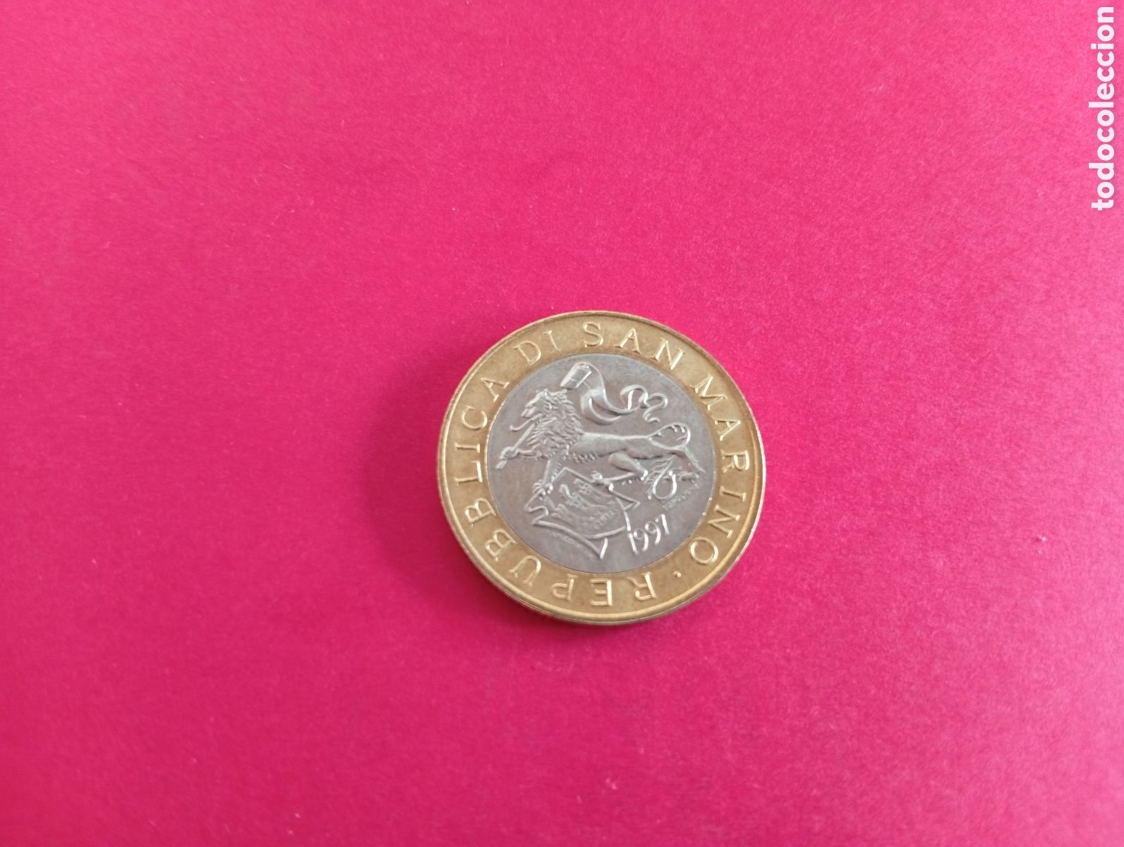Monedas antiguas de Europa: 1000 liras de San Marino 1997