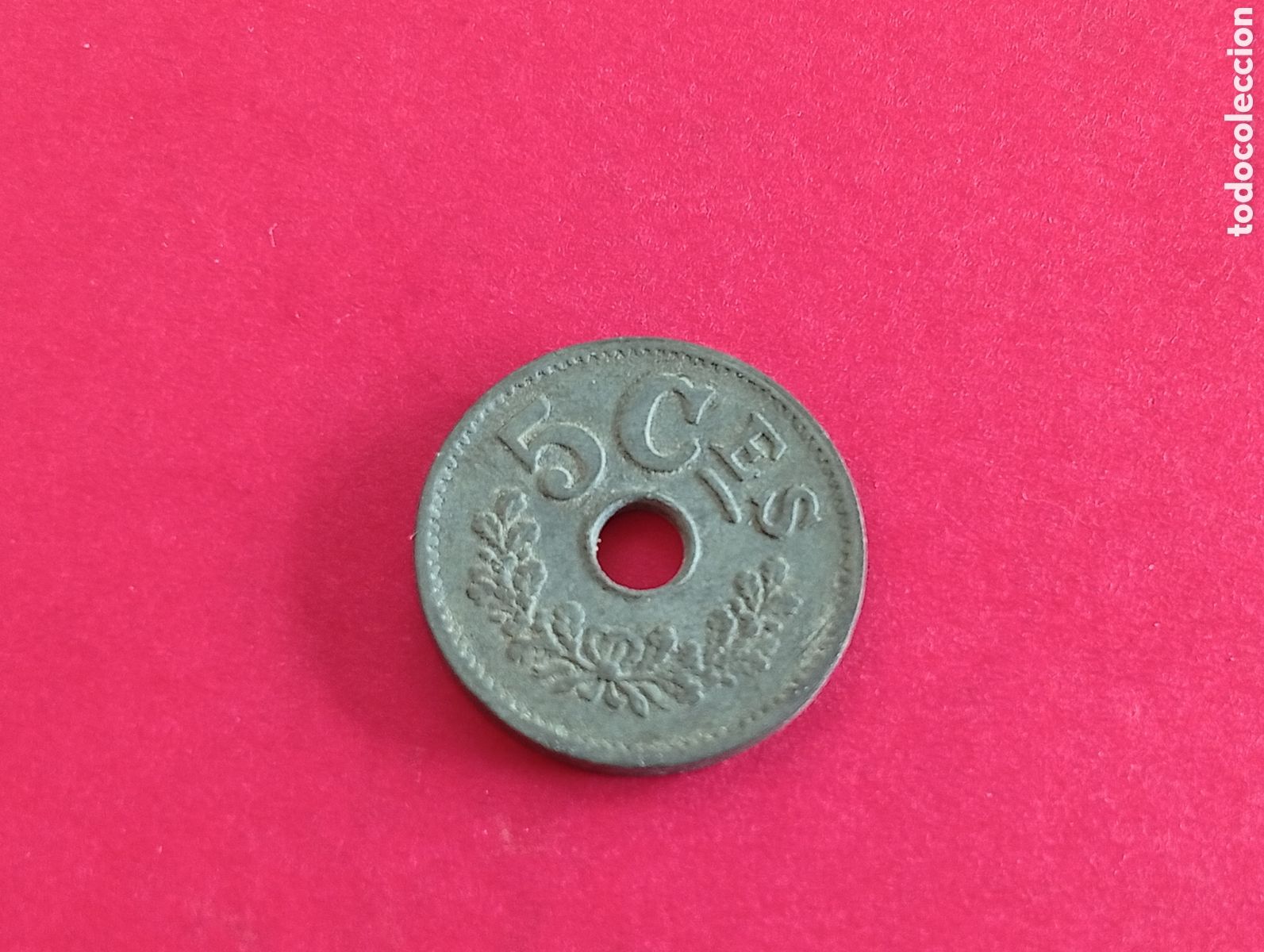 Monedas antiguas de Europa: 5 centimes de Luxemburgo 1915 - Foto 1