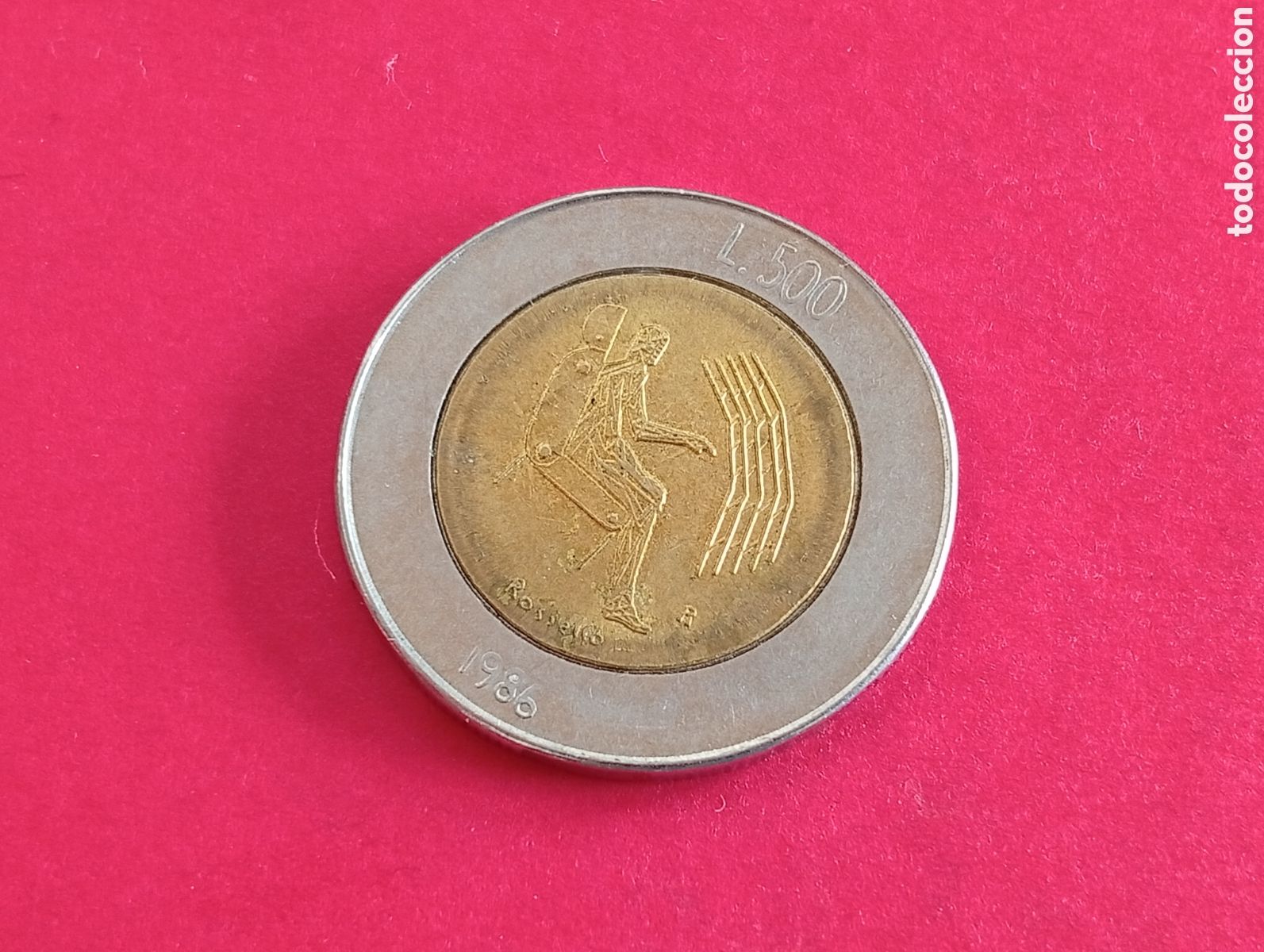 Monedas antiguas de Europa: 500 liras de San Marino 1986