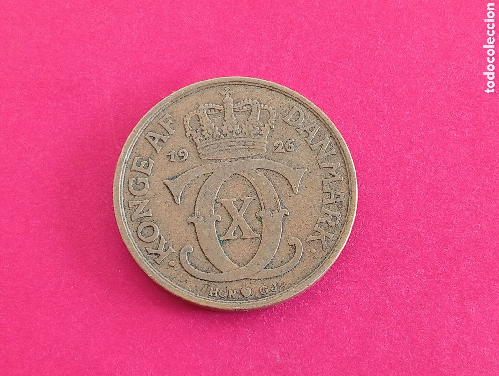 Monedas antiguas de Europa: 2 coronas de Dinamarca 1926