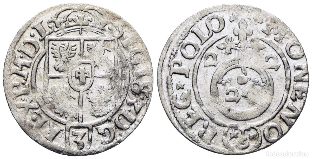 Monedas antiguas de Europa: * MUY BONITO 1 1/2 GROSCHEN DE SIGISMUNDO III VASA. 1622. Commonwealth polaco-lituana (Bydgoszcz) *
