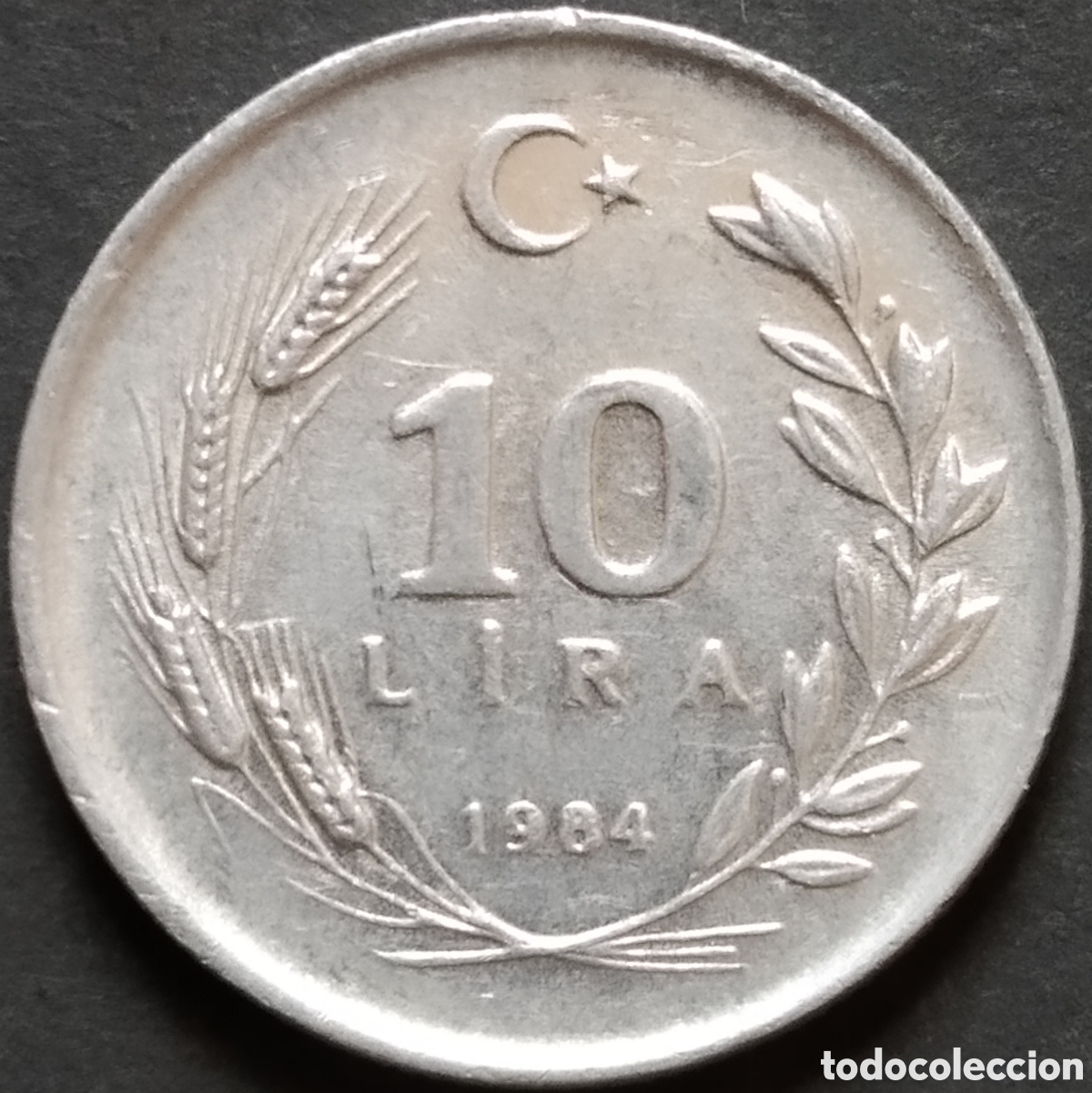 Monedas antiguas de Europa: MONEDA - TURQUIA 10 LIRAS 1984