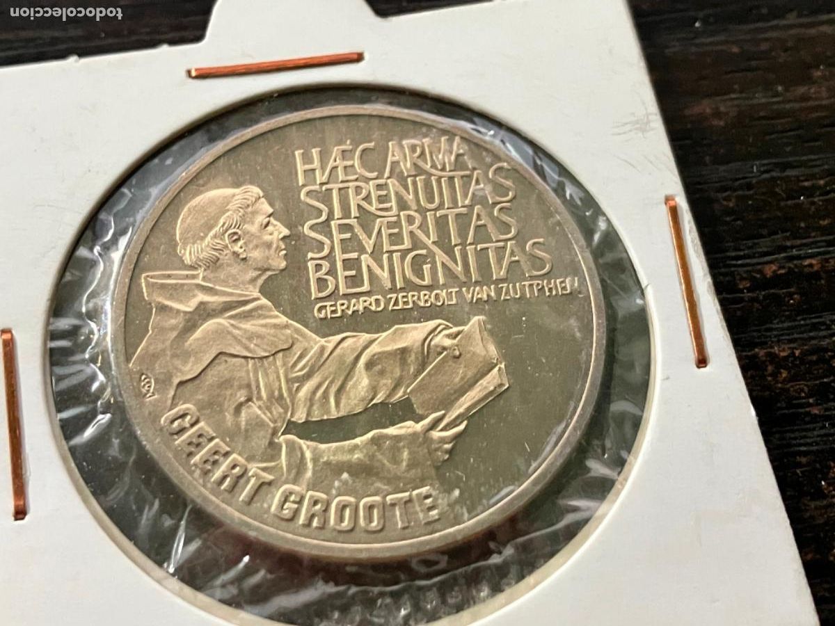 Monedas antiguas de Europa: Holanda - Moneda 1990 - Geert Groote - 2,5 ECU