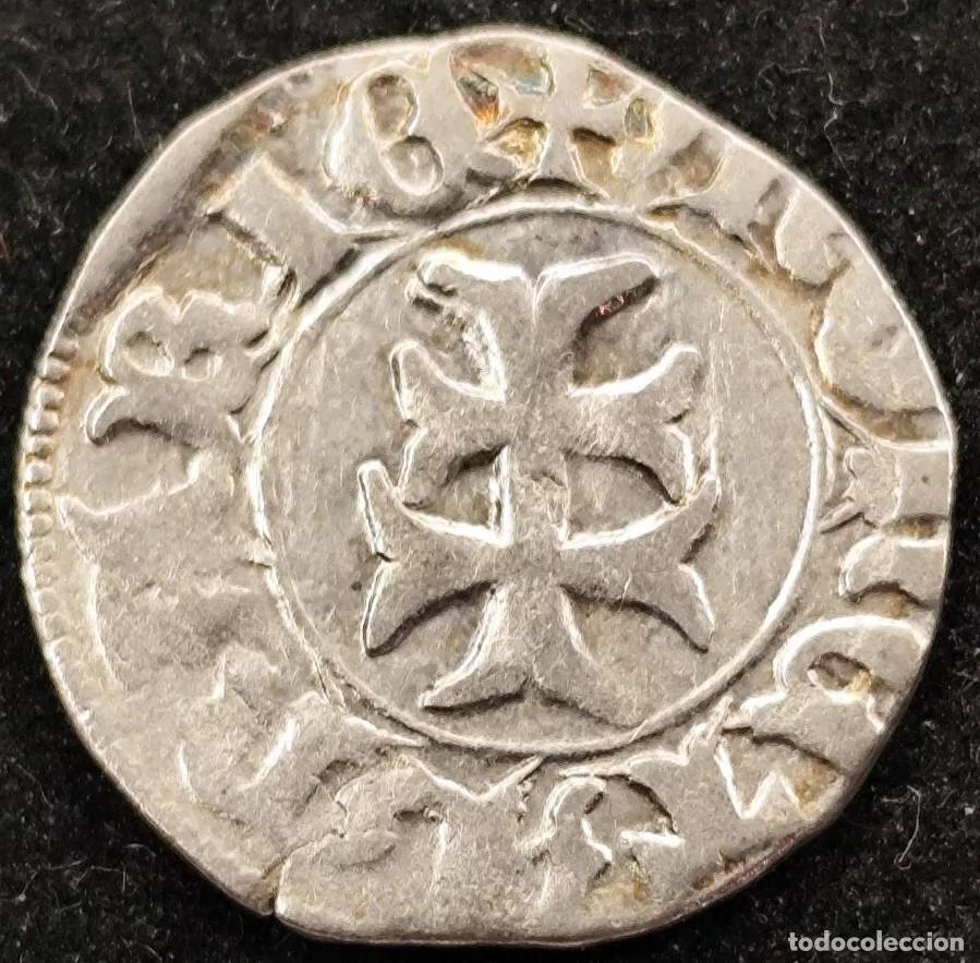 Monedas antiguas de Europa: DINERO 1383-1385 HUNGRIA. MARIA ANJOU. CECA BUDA, HUNGRIA