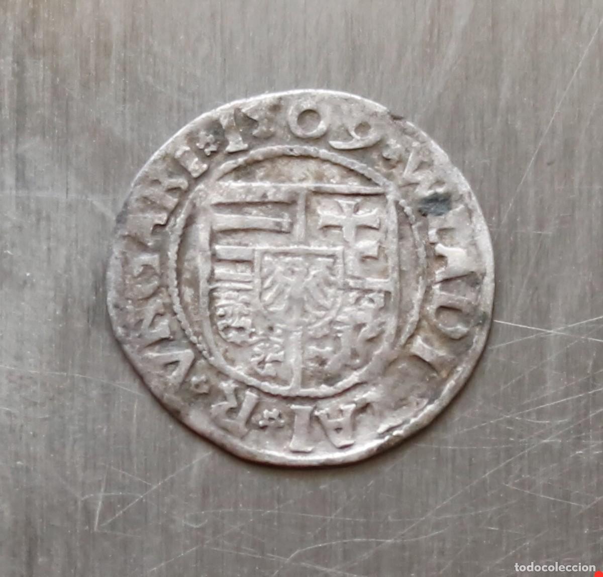 Monedas antiguas de Europa: DINERO 1509 HUNGRIA. VLADISLAO II. CECA KREMNICA, ESLOVAQUIA