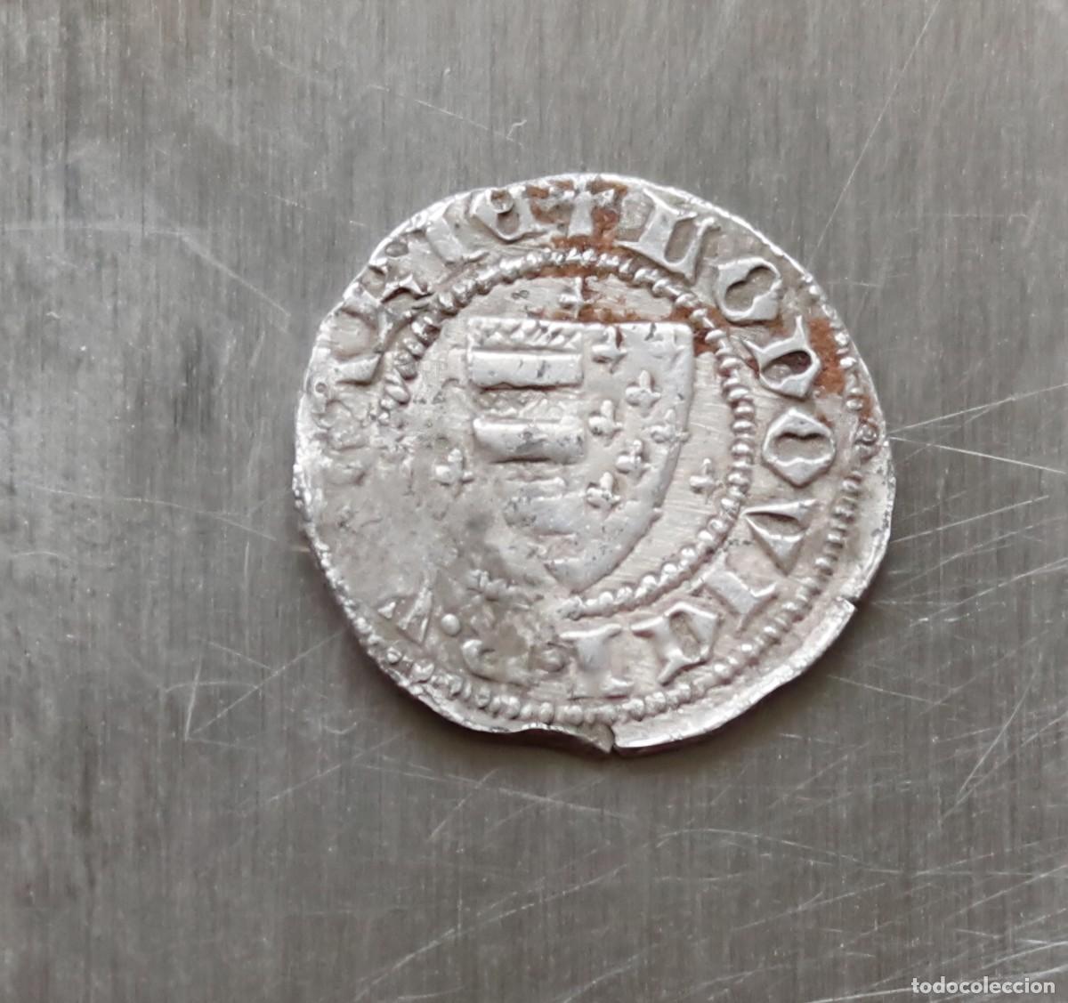 Monedas antiguas de Europa: DINERO 1358-1371 HUNGRIA. LUIS I. RARA